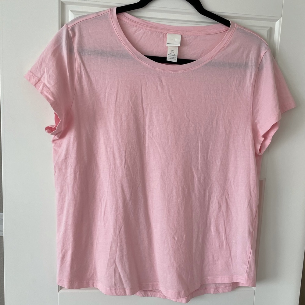 H&M Pink Basic Tee